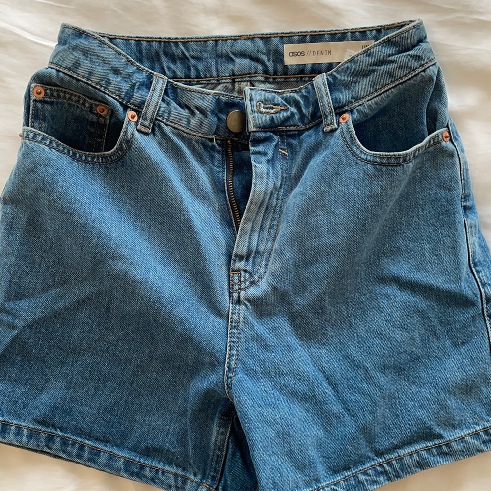 COPY - ASOS high wasted denim shorts